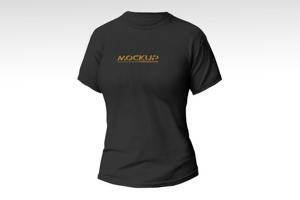 Camisetas de alta calidad, camisetas transpirables baratas con cuello redondo negro, camisetas de algodón 100% lisas al por mayor para mujer - Product Image 4