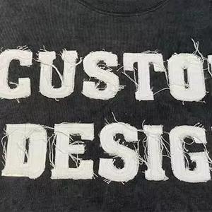 Camisetas de Verano de Manga Corta con Bordado de Algodón, Camisetas Casuales de Cuello Redondo de Algodón Sólido, Camisetas Suaves para Hombre, Diseño Personalizado - Product Image 4