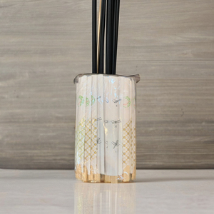 ตะเกียบไม้แบบใช้แล้วทิ้ง เกรด AB เป็นมิตรกับสิ่งแวดล้อม ดีไซน์ทรงกลม - Product Image 1
