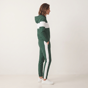 Conjunto de Chaqueta Cortavientos de Verano para Mujer, Conjunto de Chaqueta Cortavientos con Capucha y Manga Larga, Traje Impermeable para Mujer - Product Image 3