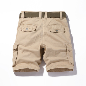 OEM Manufacturer Custom Logo Cotton Heavyweight Vintage Washed Canvas <b>Cargo</b> Jogger <b>Work</b> Baggy Denim Jeans Men's Shorts - Product Image 4