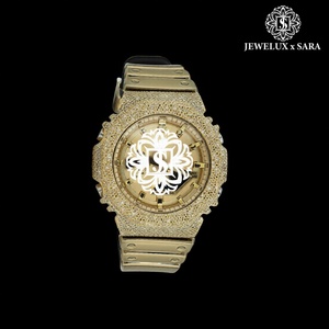 นาฬิกาหน้าปัดเพชรแบบ Iced Out หนังแท้ ขายส่ง สำหรับโปรโมชั่นขายปลีกทั่วโลก และจำหน่ายต่อในราคาส่งออก - Product Image 2