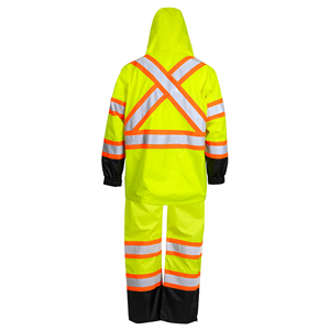 Combinaison de sécurité pour travailleurs unisexe, ignifuge, imperméable, respirante, en coton, avec certification Premium - Product Image 6
