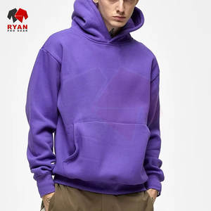 Sudadera con capucha personalizada para hombre, logotipo personalizado, tallas grandes, color sólido, transpirable, de secado rápido, nuevo diseño, alta calidad - Product Image 2