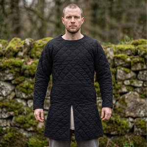 Gambeson médiéval personnalisé OEM ODM pour homme, veste rembourrée, manteau Gambeson, coton matelassé 2 couches, haute résistance à l'usure - Product Image 5
