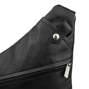 Nuevo diseño, precio razonable, bolsos de pecho de cuero genuino para hombre, bolsos de hombro de moda para viaje, bandoleras, bolsos de pecho de cuero totalmente personalizables. - Product Image 4