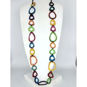 Collier en résine fait main pour femmes, accessoires de mode en cristal - Product Image 2