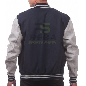 Chaqueta Letterman para hombre, mezcla de lana, ropa exterior elegante, chaqueta de béisbol para hombre, ropa cómoda para el día a día, chaqueta Letterman para hombre - Product Image 4