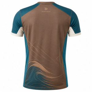 เสื้อแพเดิลทีมคุณภาพสูง MOQ ต่ำ รับผลิตตามแบบ (OEM) แห้งเร็ว ผลิตจากโพลีเอสเตอร์รีไซเคิล พร้อมแผงด้านข้างแบบเจาะรูขนาดเล็ก - Product Image 3