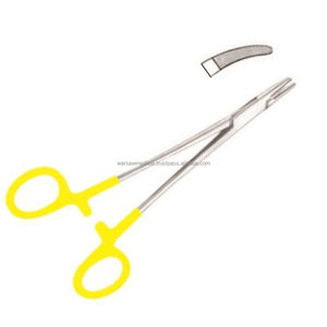 VENTE FLASH - Porte-aiguilles chirurgical WARSAW T/c Tip Mayo-Hegar en acier inoxydable pour sutures |   porte-aiguille - Product Image 4
