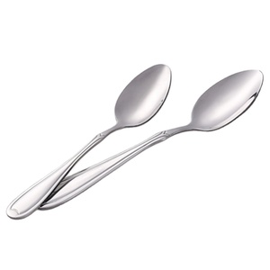 Couverts en acier inoxydable fabriqués à la main vente chaude nouveau Design fantaisie de qualité supérieure à la main fantaisie table à manger couverts de service cuillère - Product Image 1