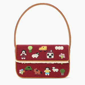 Nouvel Arrivage : Pochette de créateur pour femme, ornée de perles et de perles de rocaille, sac à main, sac bandoulière, pochette à chaîne personnalisable, sac Mardi Gras - Product Image 1