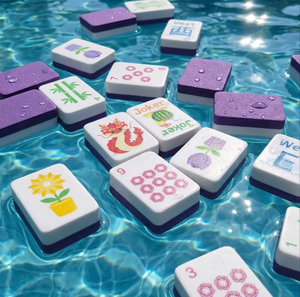 Table flottante en mousse EVA durable pour jeux, plateau de cartes, table pliante flottante pour Mahjong, pour piscine, plage, fête, dominos - Product Image 6