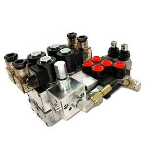 Vanne de commande directionnelle électro-hydraulique P40 manuelle hydraulique électronique pour tracteur 12V - Product Image 5