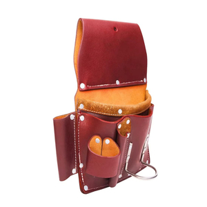 Sac à outils professionnel de qualité supérieure avec ceinture à vendre, ceintures porte-outils en cuir PU de qualité supérieure pour hommes - Product Image 4