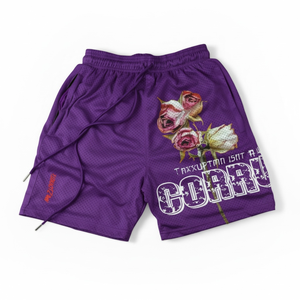 Shorts de sport pour homme en mesh personnalisable, double couche, sublimation, 100% polyester, couture intérieure de 5 pouces, style streetwear, basketball. - Product Image 5