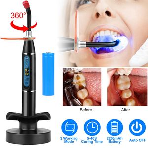 Lampada Polimerizzatrice Dentale a LED Senza Fili con Luce Costante ad Alta Potenza per Polimerizzazione Rapida e Uniforme di Resine e Compositi - Product Image 3