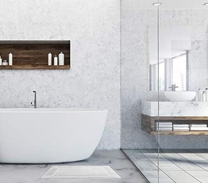 Tapis de bain extra absorbant à séchage rapide, tapis de porte d'hôtel de luxe doux, tapis de douche antidérapant en coton pour usage domestique - Product Image 1
