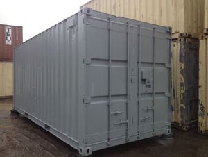 Fournisseur principal de conteneurs maritimes d'occasion de 20 pieds x 8 pieds de couleur violette / conteneurs maritimes remis à neuf de 20 pieds x 8 pieds en stock - Product Image 3