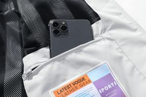 Chaquetas Impermeables Ligeras para Mujer, Cortavientos con Capucha para Exteriores, Plegables - Product Image 6