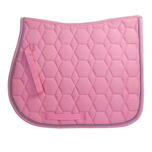 Horse Saddle Pads Manufacturer All Sizes Colors Available at Best Price Satin Fabric Equestrian Horse Riding Jumping Saddle Pad - Product Image 3