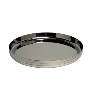 A-One Plateau de service en acier inoxydable Fabricant fait à la main Fabricant de vaisselle en acier inoxydable fait à la main le plus élégant - Product Image 1