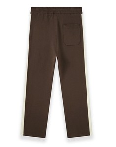 Pantalon de jogging décontracté pour homme, léger, taille mi-haute, avec fermeture éclair et bande latérale, 100 % coton - Product Image 4