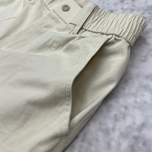 Sports Tactical <b>Cargo</b> Men's Shorts Solid Mid Waist Quick Dry Cotton Button Fly Multi Pockets Loose <b>Work</b> Casual Short Pant - Product Image 5
