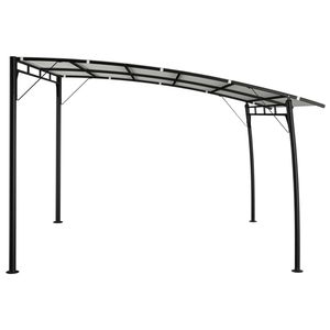 Tenda parasole giardino crema 118.1 "x 118.1" x 100.4 "-una copertura esterna elegante - Product Image 3