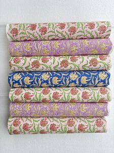Hand Block Printed Cotton Paper Rolls for Gift Wrapping Craft Packaging <b>Scrapbooking</b> and Decorative Paper Projects - Product Image 4