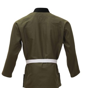 Ensemble d'uniformes d'Aikido unisexe, veste et pantalon à manches longues, vêtements d'entraînement d'arts martiaux, fabricant en gros, style classique chinois - Product Image 5