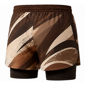 Shorts de bain décontractés pour hommes, personnalisés, pour les vacances, imperméables, écologiques, coupe-vent, séchage rapide, légers, de haute qualité, avec poches sécurisées - Product Image 5