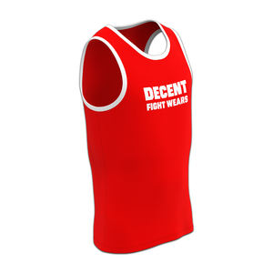 Débardeur de boxe ajusté avec coutures renforcées et panneaux ergonomiques pour favoriser la portée des mouvements et réduire les frottements - Product Image 3