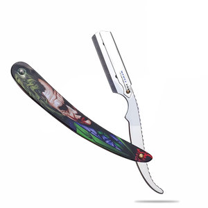 Navaja de Afeitar Profesional de Acero Inoxidable 100%, con Recubrimiento Joker, Herramienta de Afeitado de Precisión para Salón de Belleza, OEM ODM - Product Image 1