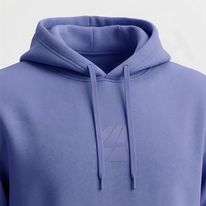Sudadera con Capucha Oversize Unisex de Otoño, Bordada, de Algodón y Felpa, Estilo Urbano, Ajuste Holgado, Color Personalizable, Suave al Tacto - Product Image 4