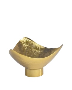 Cuenco de exhibición de frutas de corte de esquina de nuevo diseño, estilo Base nórdica, mesa más vendida, cuencos decorativos de latón, ensaladera, precio bajo - Product Image 1