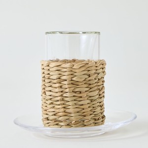 Straw pitcher jug cover cheap cost hand-woven seagrass cup holder natural sea grass <b>mug</b> sleeves - Product Image 4