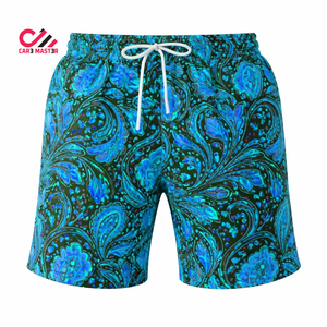 Shorts de Baño Casuales de Verano para Hombre, Cintura Elástica, 100% Poliéster con Malla, Shorts de Playa con Cordón de Nylon, Shorts Deportivos para Correr - Product Image 2
