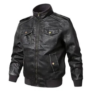 Custom Factory Flight Bomber <b>Jacket</b> Quilted Regular Boxy Stand Polyester Shell <b>Men</b> Motorcycle Racing <b>Jacket</b> Waterproof Windproof - Product Image 5