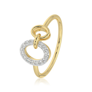 Anillo de Compromiso de Diamante Cultivado en Laboratorio, Redondo y de Lujo, para Mujer, Oro 10K 14K 18K, Plata 925 935, Regalo Romántico de Aniversario - Product Image 4