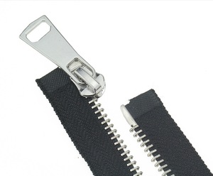 Customized Eco-Friendly Open-end Plastic Zipper Slider Rolls <b>Puller</b> for Jackets Dresses Bags - Product Image 2