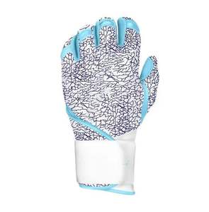 Gants de frappe en cuir bicolores personnalisables pour le baseball – Durables et écologiques pour les équipements de sport et les détaillants de matériel sportif - Product Image 2