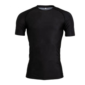 Men's Breathable Eco-Friendly Anti-Bacterial Quick Dry Lightweight <b>Compression</b> T-<b>Shirts</b> Full Sleeves-Customizable Solid Colors - Product Image 4