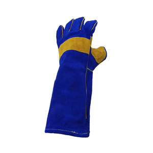 Hot Selling Welding <b>Gloves</b> High Quality Protective Fire Resistance Welding <b>Gloves</b> Made In Pakistan - Product Image 4
