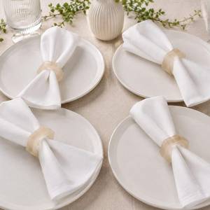 Modern Design Multiple Color Wood Resin Eco-Friendly Napkin Rings Holder American Classic Style Elegant Wedding <b>Party</b> <b>Table</b> - Product Image 3