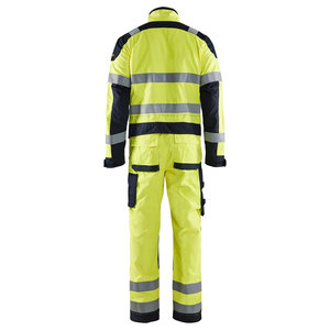 New Design Custom Made Safety Coverall High Visibility Reflective Tape Work Wear Safety Coverall Security Suits - Product Image 2