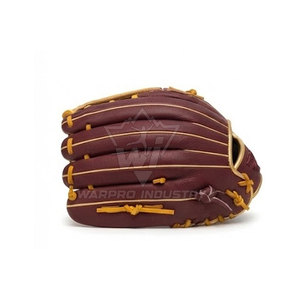 Gants de baseball personnalisés en cuir de qualité supérieure, mitaines de baseball légères pour l'entraînement en terrain intérieur et extérieur, équipement pour joueurs - Product Image 3