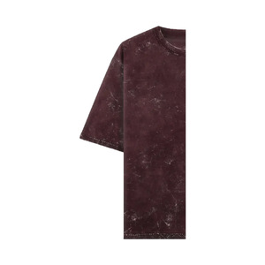 T-shirt à manches courtes brodé col rond pour femme grande taille, 100 % coton biologique, toile respirante, écologique, couleur marron - Product Image 6