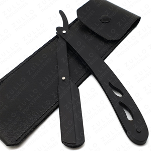 Premium Disposable <b>Straight</b> <b>Razor</b> Stainless Steel Single Blade Barber Tool for Face Body Hair Styling Custom Logo - Product Image 5