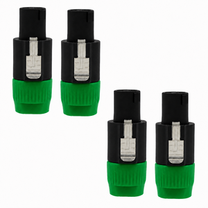 Adaptateur Speakon de haute qualité à 5 broches en cuivre avec boîtier ABS, connecteur audio mâle pour haut-parleur - Product Image 1